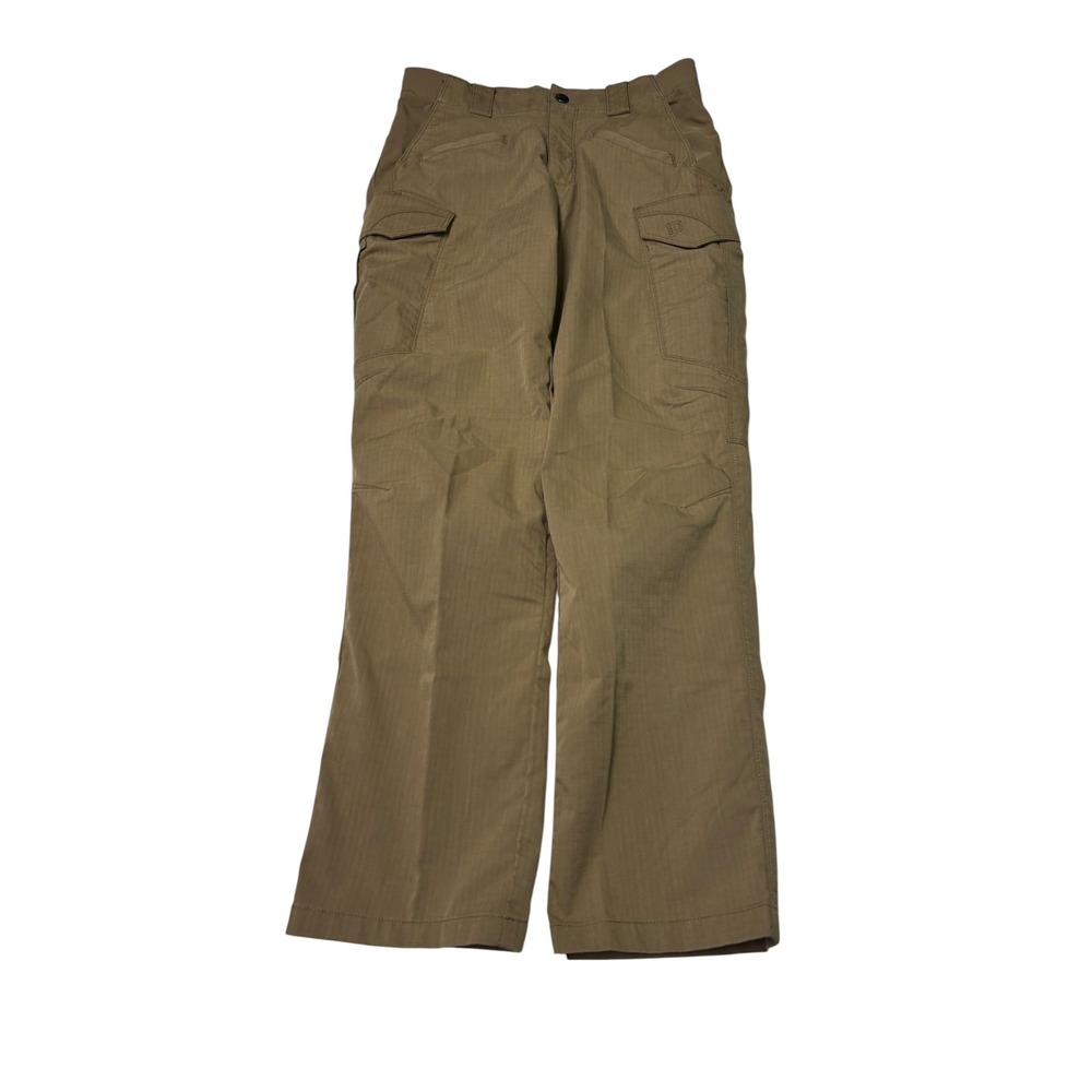 5.11 Tactical Mens Icon Pants 28x30 Cargo Pants Brown Ripstop Utility Trousers